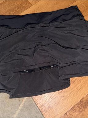 Black Lululemon Athletic Skort with Built-in Shorts
